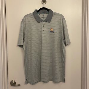 Men’s Adidas Polo, Grey, XL